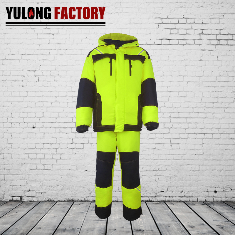 全棉阻燃熒光防靜電防護(hù)服