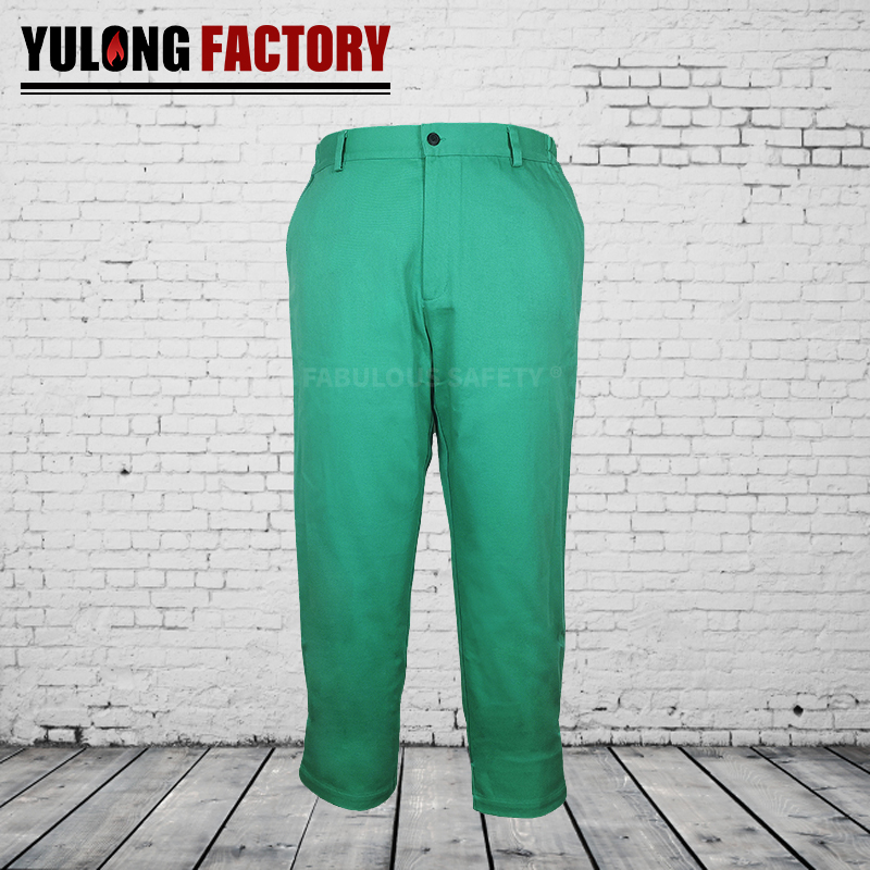全棉抗油拒水防靜電褲子