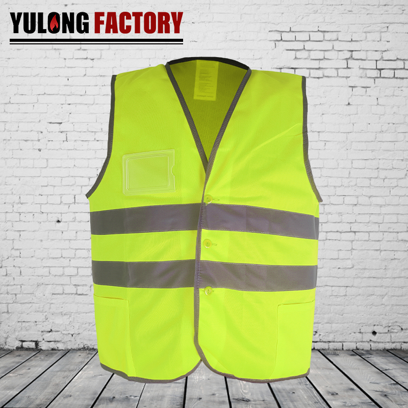 歐標(biāo)尼棉抗油拒水熒光馬甲